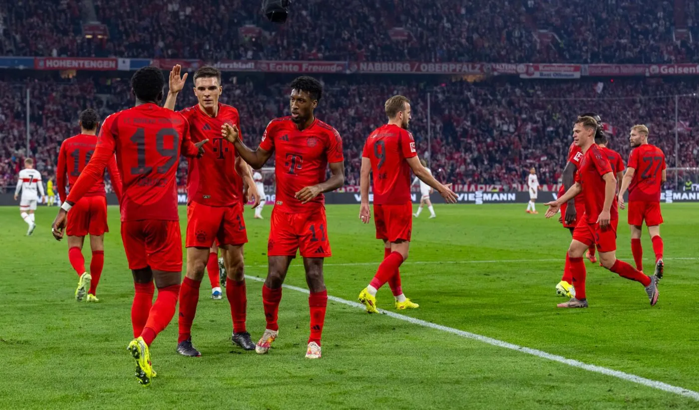 Harry Kane et Kingsley Coman s'amusent face à l'Union Berlin