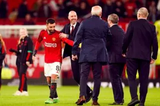 Bruno Fernandes s'en veut d'avoir participé au limogeage d'Erik ten Hag