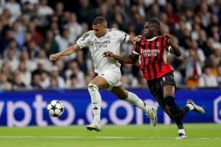 Milan fait plonger le Real Madrid