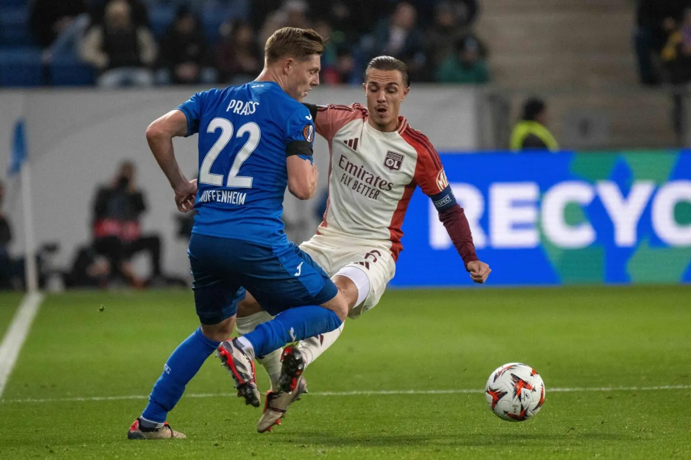 L’OL repart d’Hoffenheim avec un point