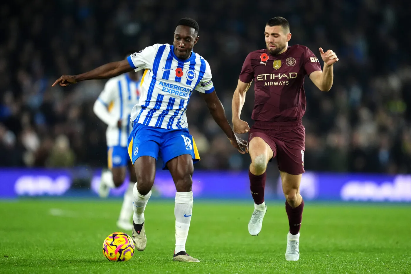 Brighton renverse un Manchester City toujours malade