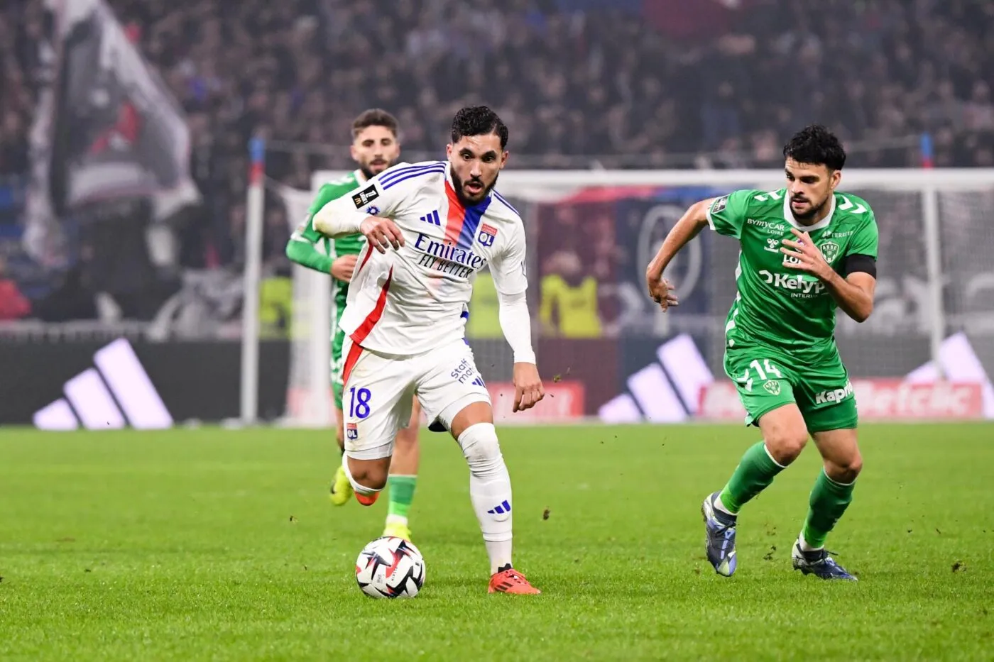 Revivez Lyon - Saint-Etienne (1-0)