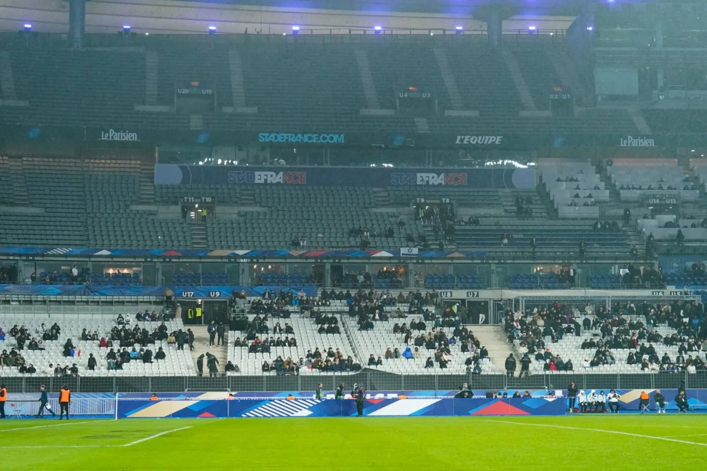 France-Israël est officiellement la plus faible affluence de l’histoire du Stade de France