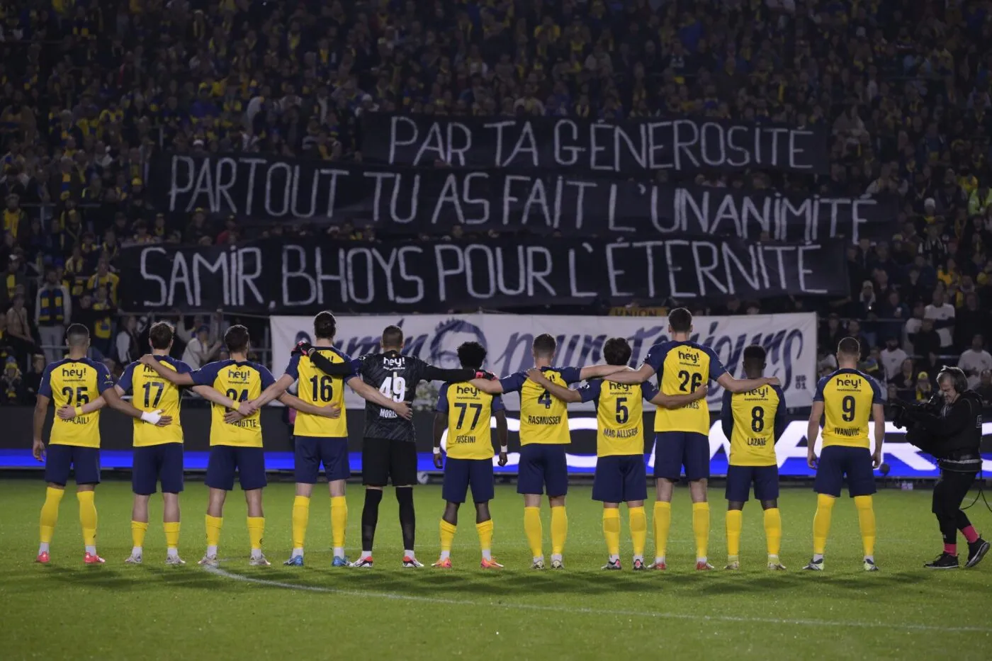 L'USG prend une amende après l'hommage à un supporter décédé