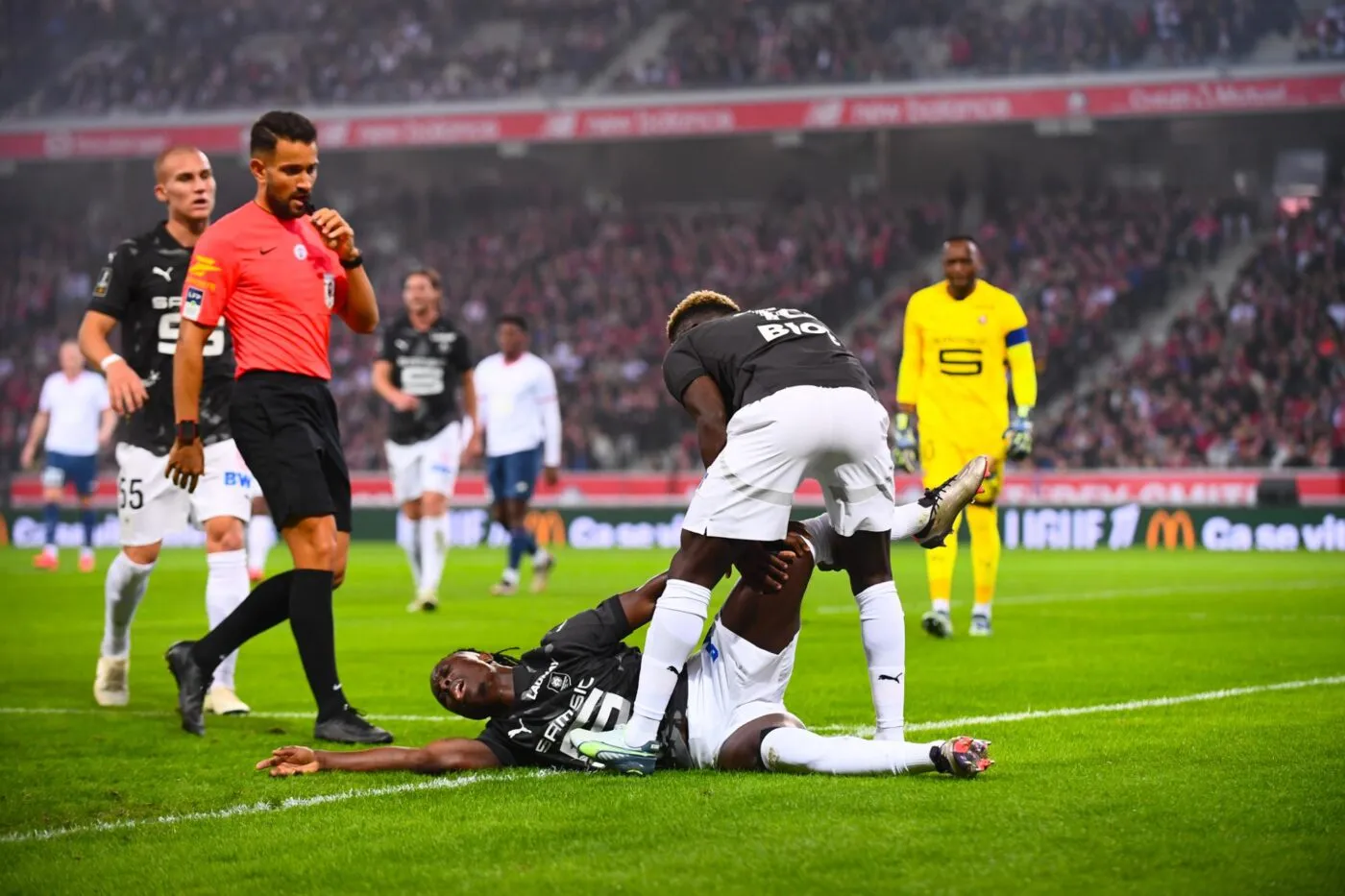 La lourde blessure d’un défenseur du Stade rennais