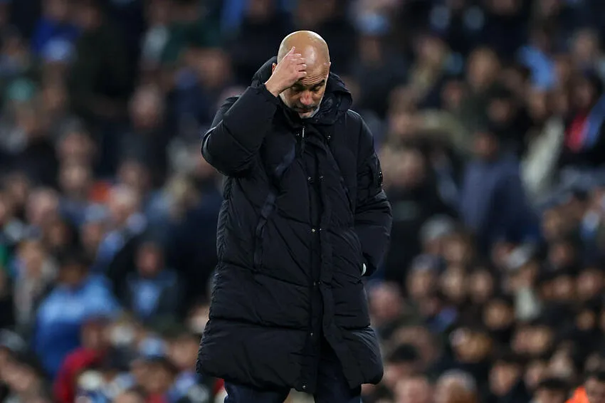 Pep Guardiola s’est arraché les cheveux face à la prestation de City