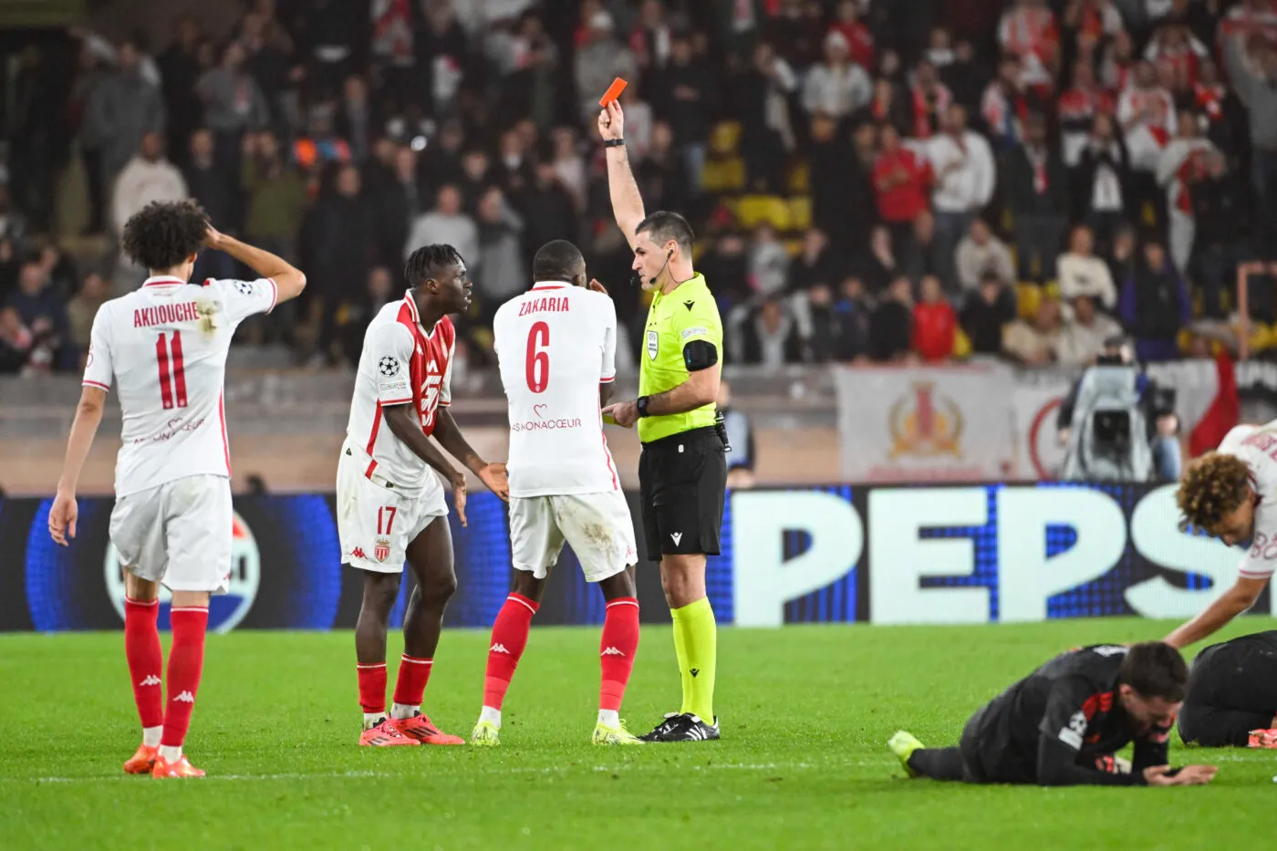 Monaco va se plaindre de l’arbitrage auprès de l’UEFA