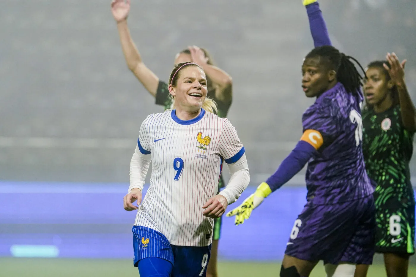 Les Bleues résistent au Nigeria