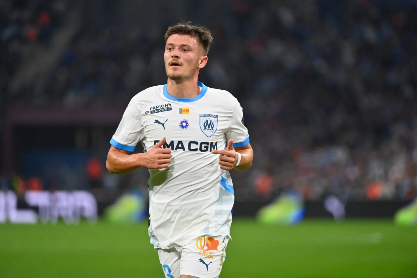 Quentin Merlin tire le bilan de sa progression depuis son arrivée à l’OM