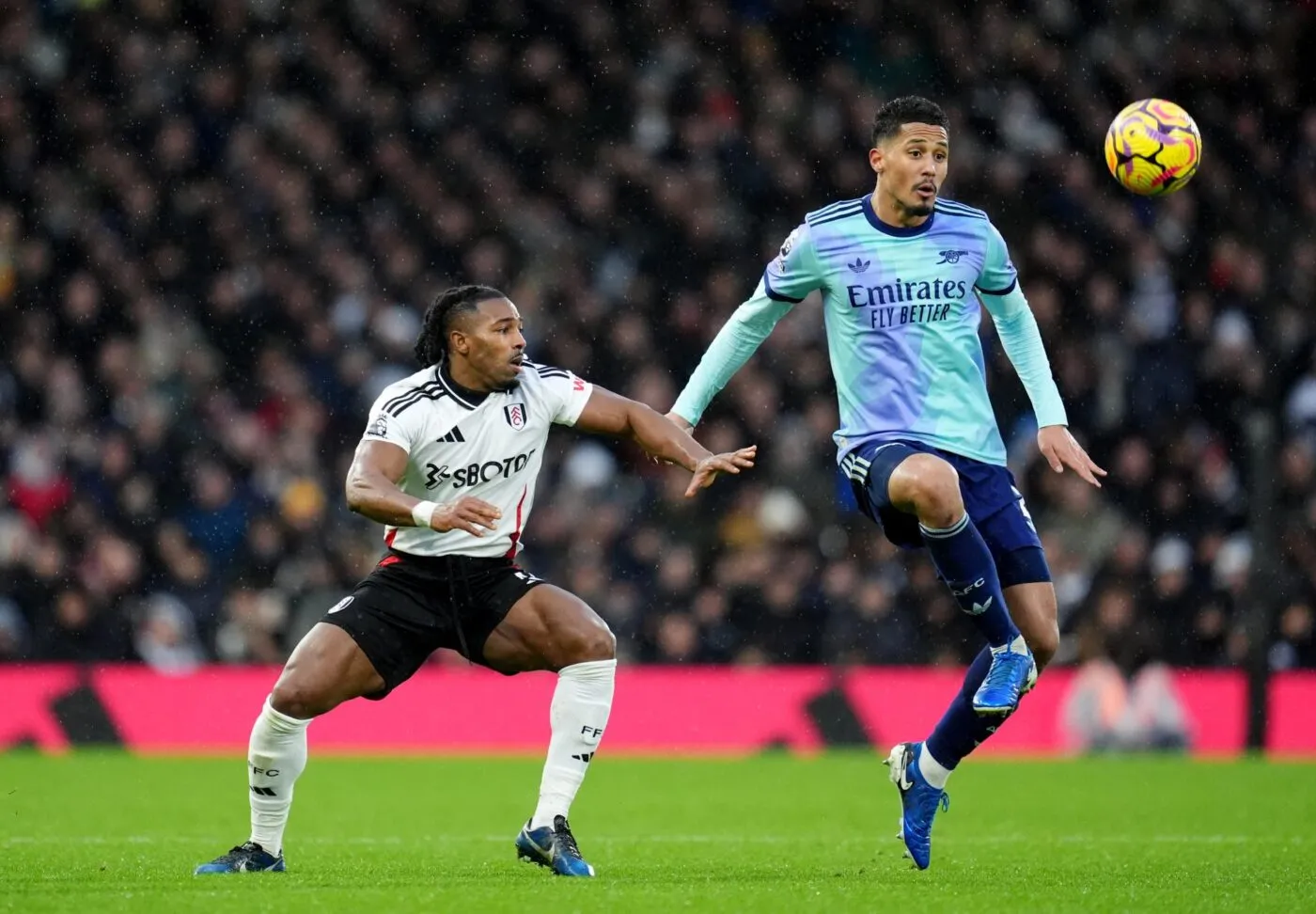 Malgré un nouveau but de William Saliba, Arsenal bute sur Fulham