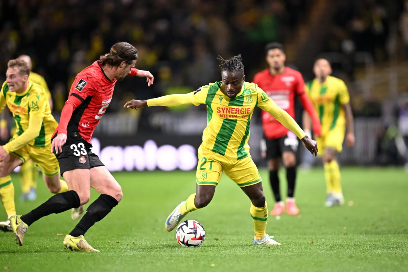 À onze contre dix, Nantes refroidit Rennes