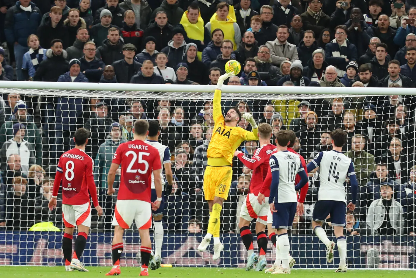 Après une deuxième période de folie, Tottenham éjecte MU de la League Cup