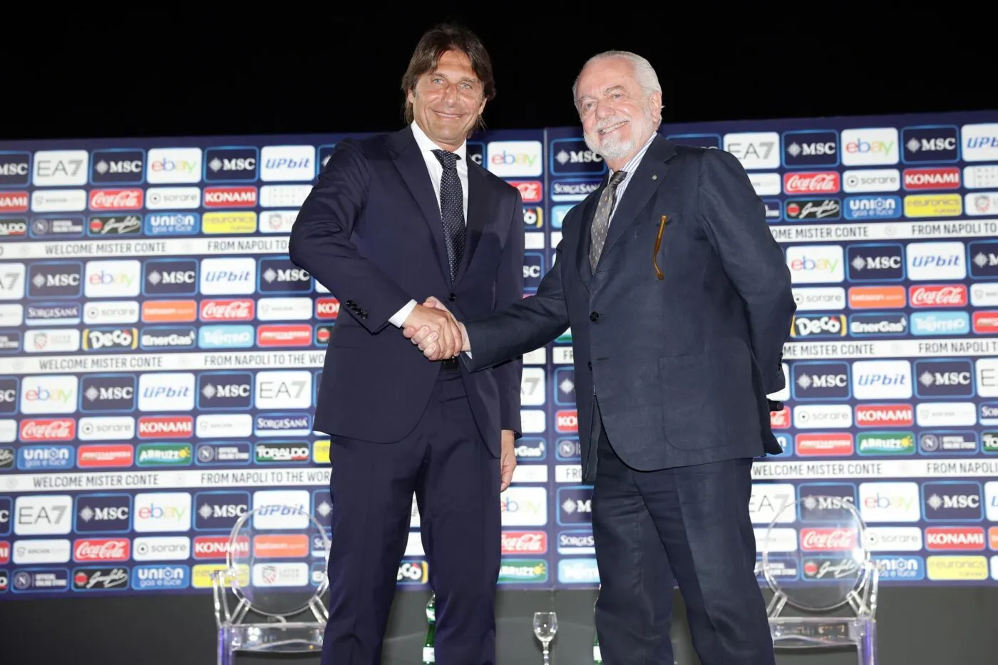 L’imprévisible Aurelio De Laurentiis valide Antonio Conte