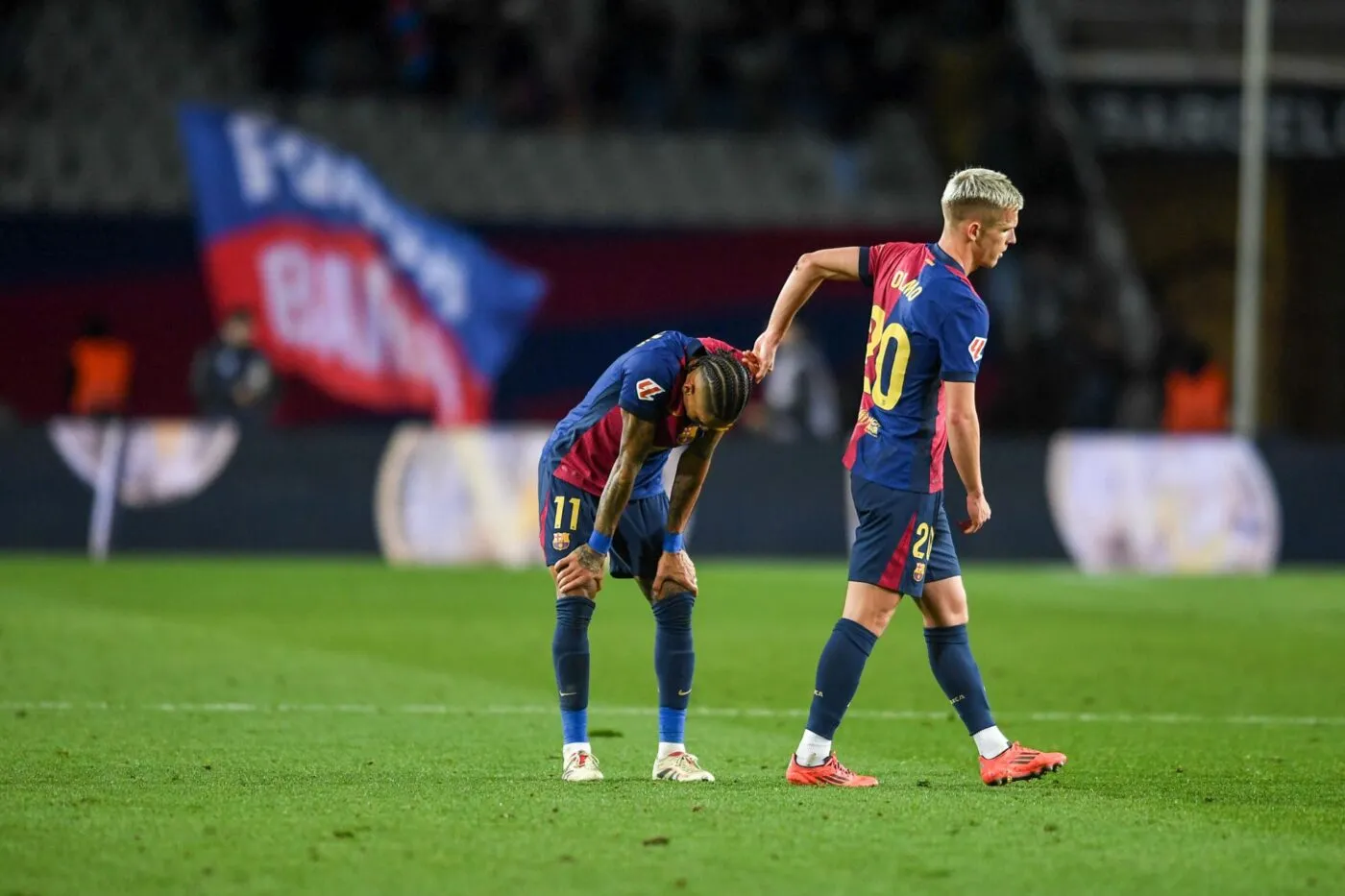 Le Barça encore retoqué pour Dani Olmo et Pau Victor