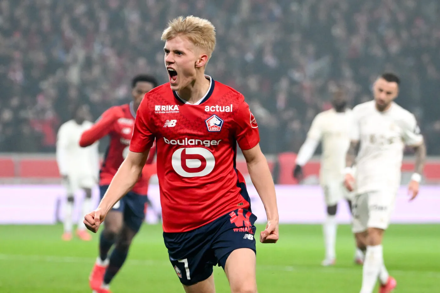 Lille poursuit sa folle série en renversant Nice