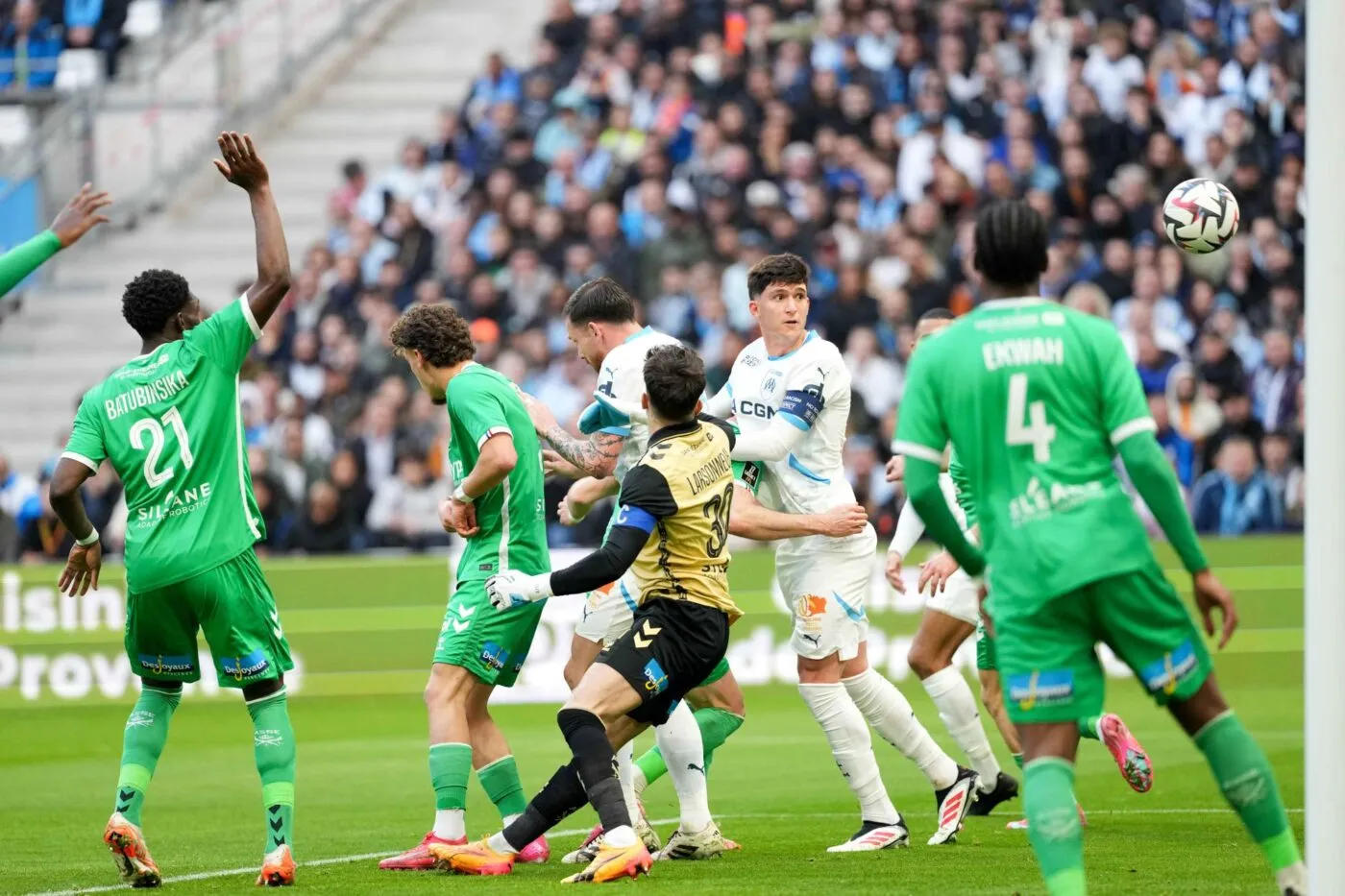 Revivez Marseille - Saint-Étienne (5-1)