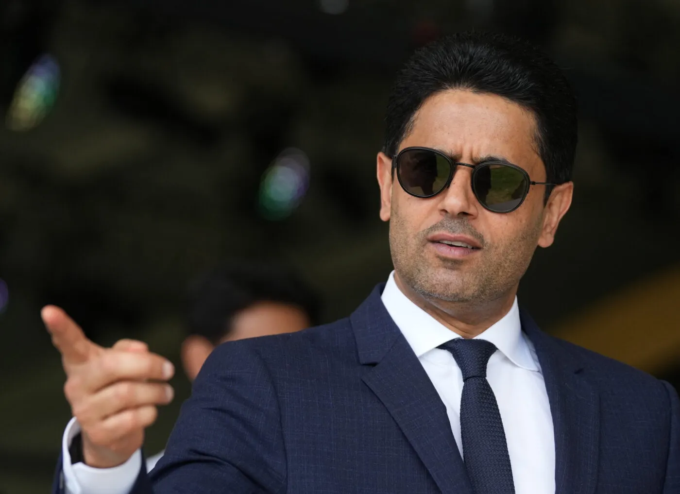 Nasser Al-Khelaïfi  during the Kafd Globe Soccer Awards Europe Edition - Cala di Volpe ,Costa Smeralda , Sardinia . Italy - Tuesday 28 May , 2024. Sport - Soccer . (Photo by Spada/LaPresse)   - Photo by Icon Sport