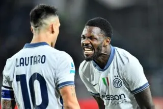 Quand Marcus Thuram explose de rire devant un sosie de Lautaro Martínez