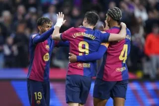 Le Barça en promenade contre la Real Sociedad