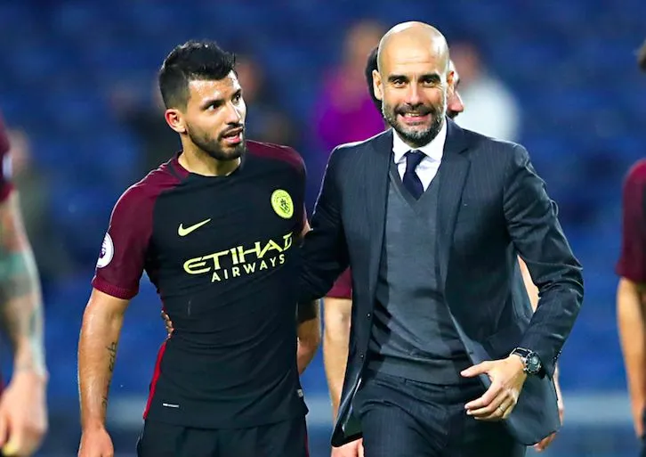 Aucun problème avec Guardiola pour Agüero