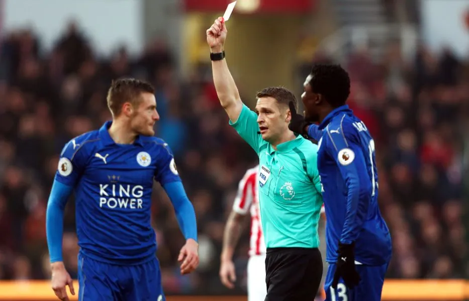 Vardy sera bien suspendu trois matchs