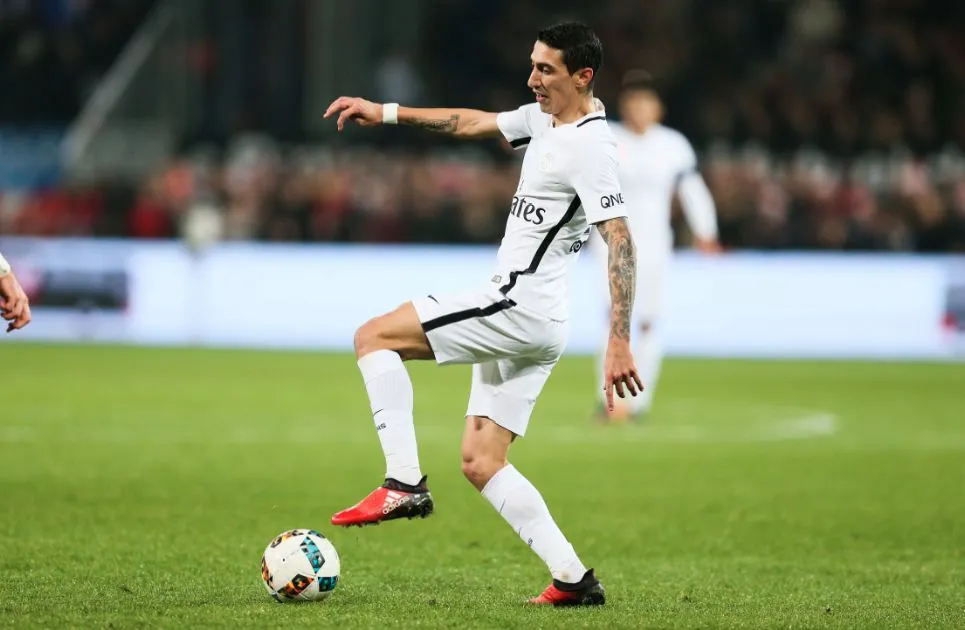 Le PSG sans Di María face à Lorient