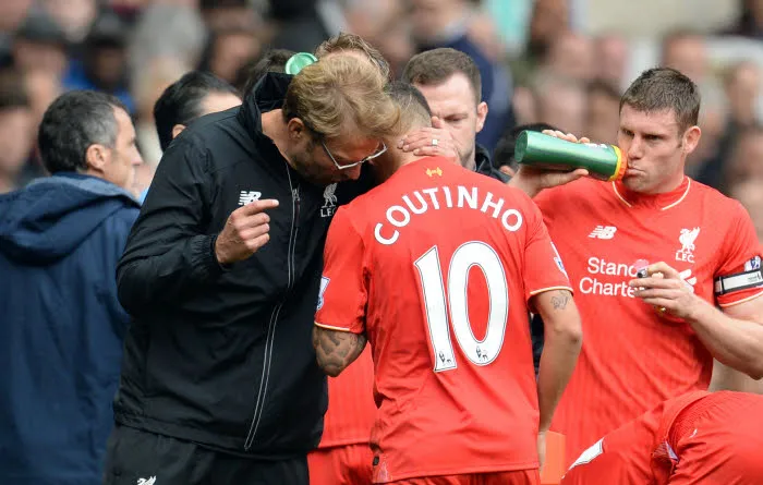 Jürgen Klopp et la qualité de frappe de Coutinho