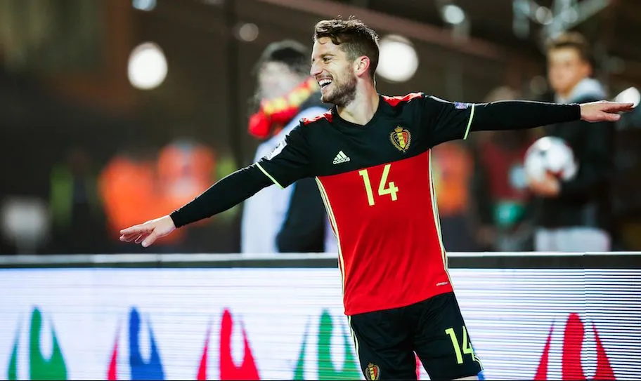 Dries Mertens, joueur belge de l&rsquo;année