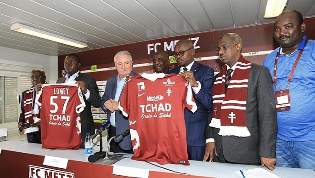 Le Tchad n&rsquo;est déjà plus sponsor du FC Metz