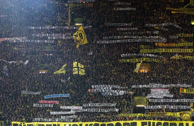 Les espoirs anéantis des supporters de Dortmund