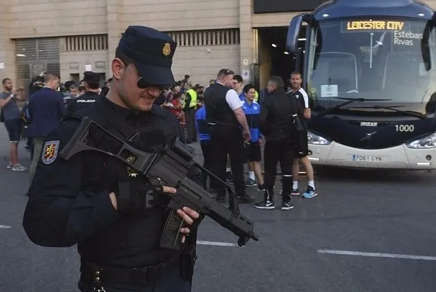 Huit hooligans de Leicester arrêtés à Madrid