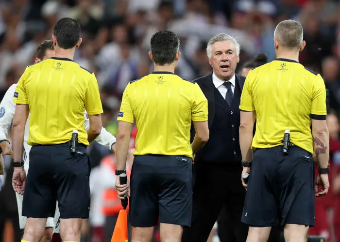 Ancelotti ne digère pas l&rsquo;arbitrage