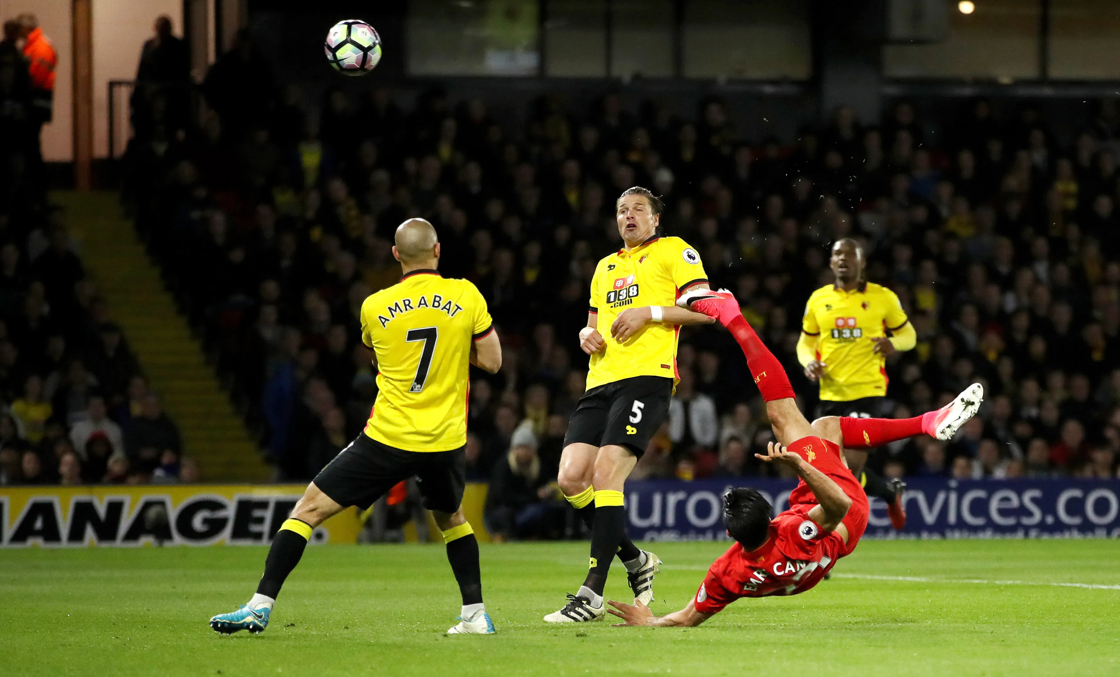 Premier League : le but de la saison pour Emre Can