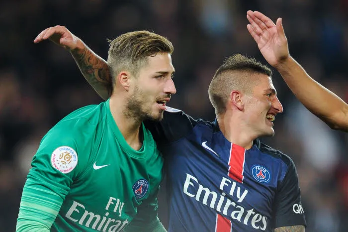 Verratti affiche Trapp