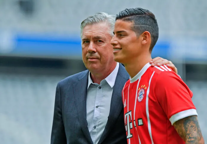 Ancelotti s&rsquo;agace sur le cas James