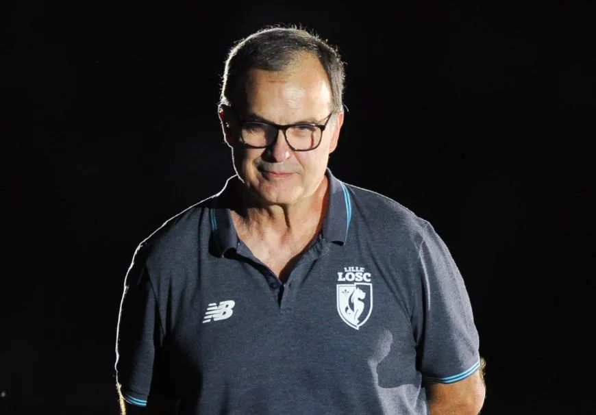 Bielsa et les Lillois qui dansent le tango