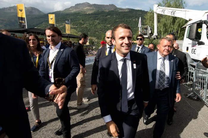 Macron s&rsquo;est invité à la Commanderie