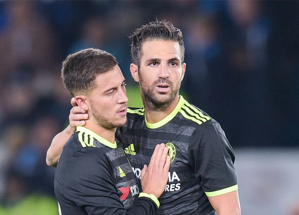 Le bel hommage de Eden Hazard à Cesc Fàbregas