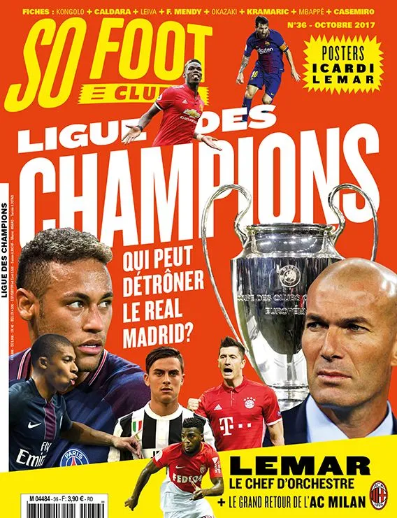 SO FOOT CLUB #36 &#8211; Ligue des champions