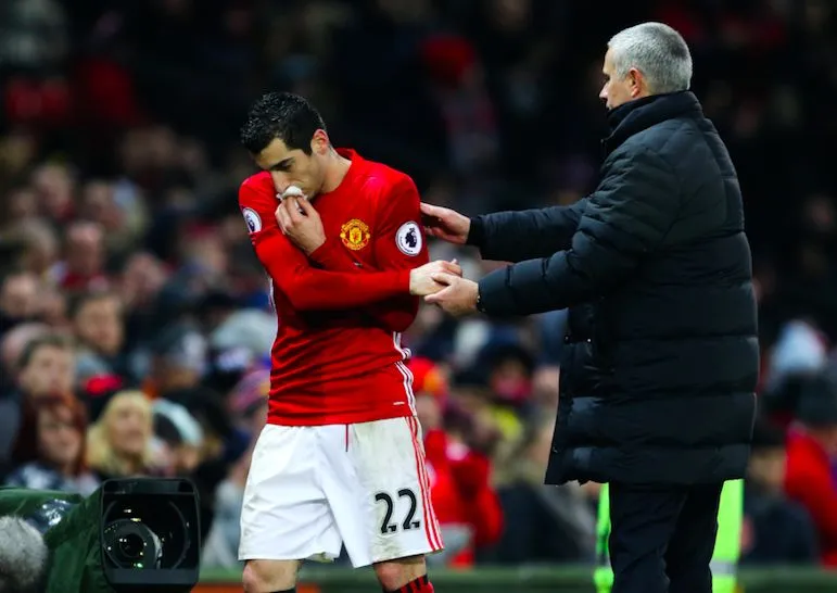 Mourinho s&rsquo;en prend à Mkhitaryan