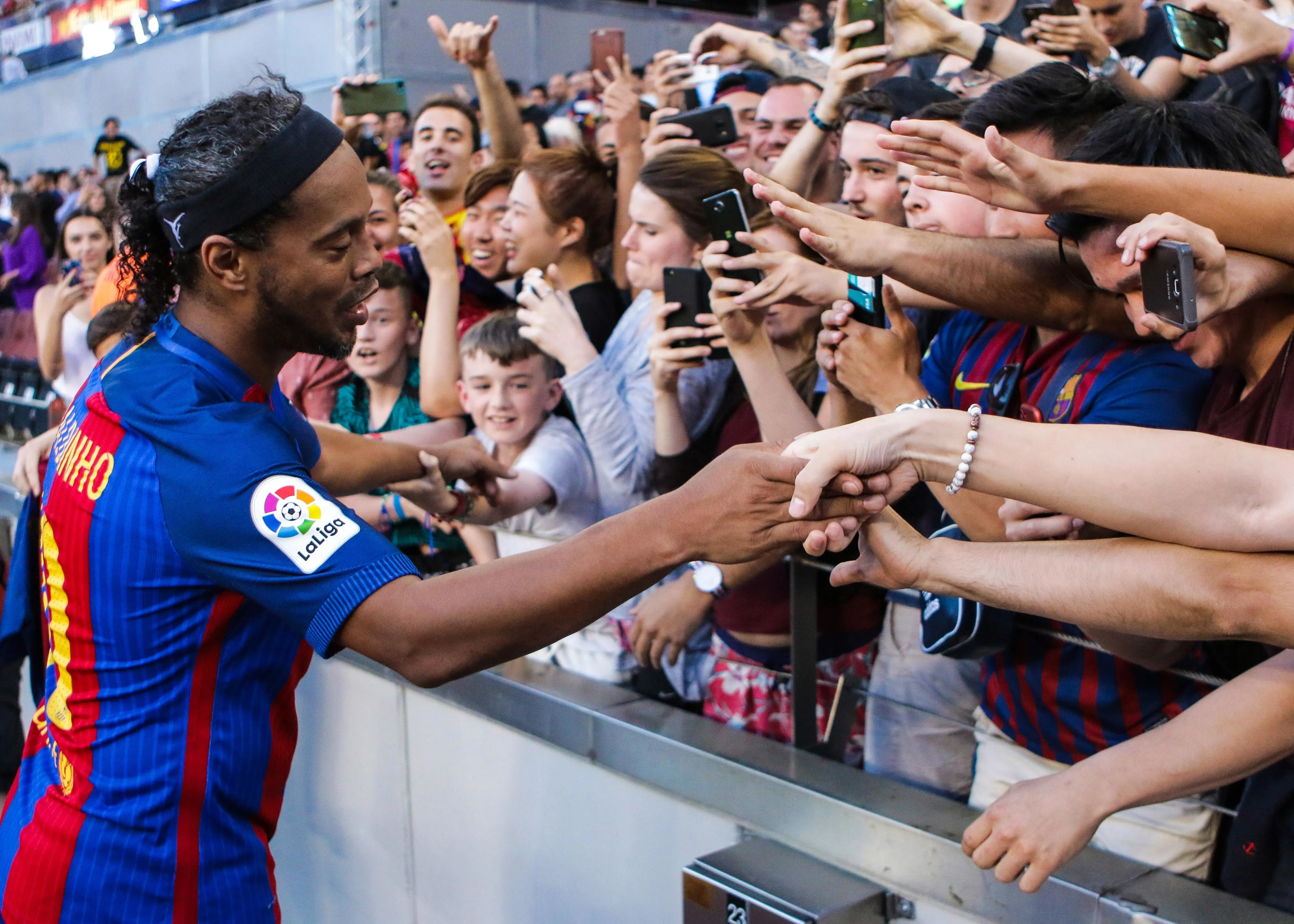 Ronaldinho : «<span style="font-size:50%">&nbsp;</span>Je vous remercie, de tout mon cœur et de toute mon âme<span style="font-size:50%">&nbsp;</span>»