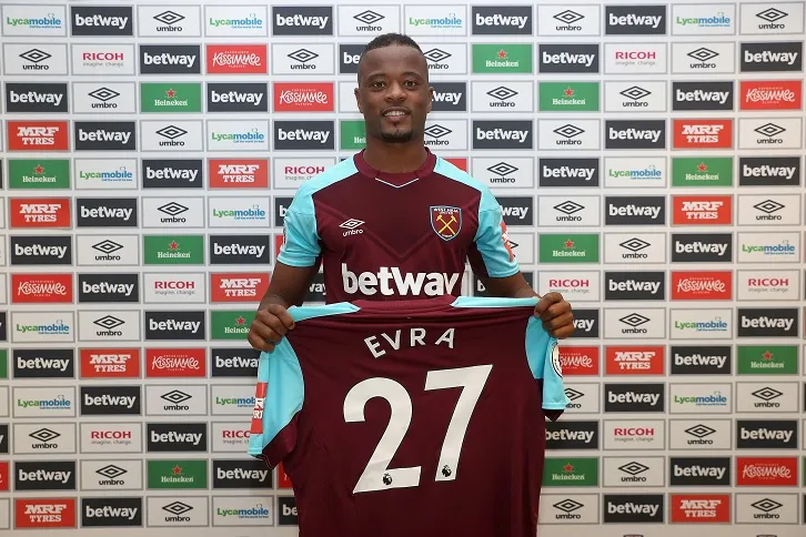 Évra à West Ham, c&rsquo;est officiel