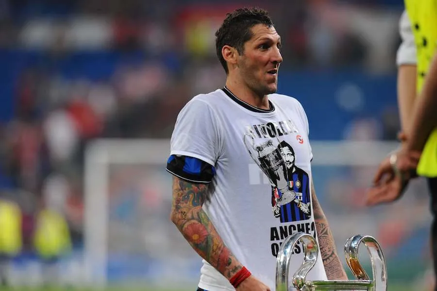 Marco Materazzi immortalise le coup de tête de Zidane