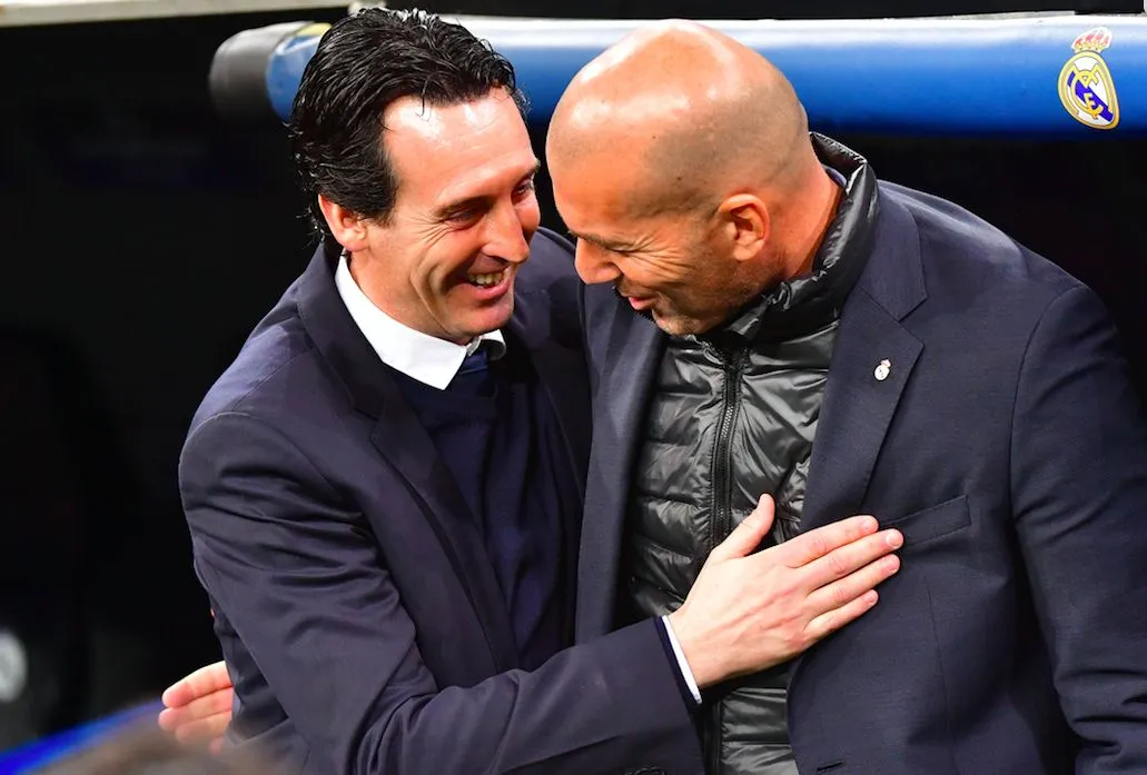 Zidane 3, Emery 1