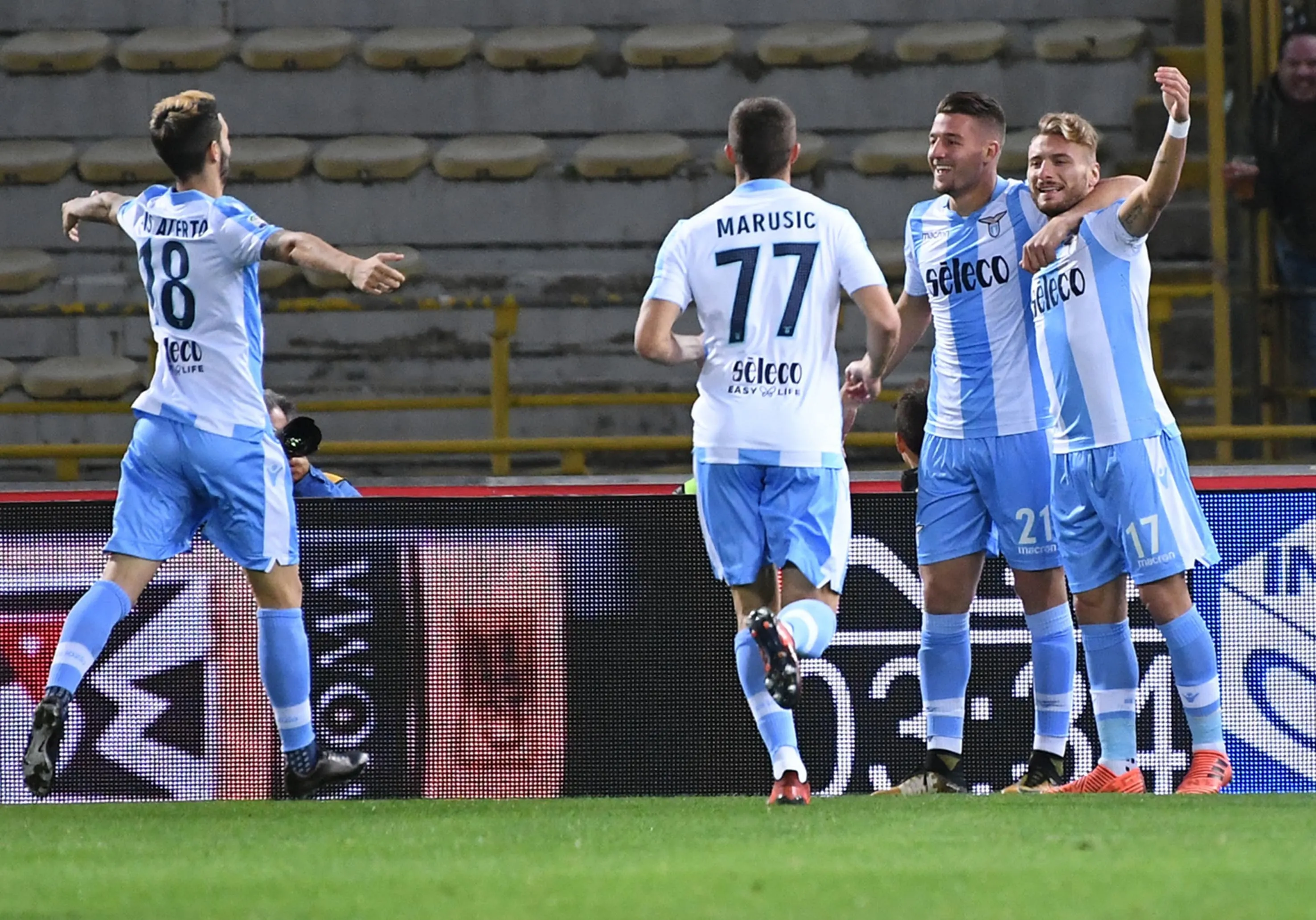 La Lazio bat Sassuolo au petit trot