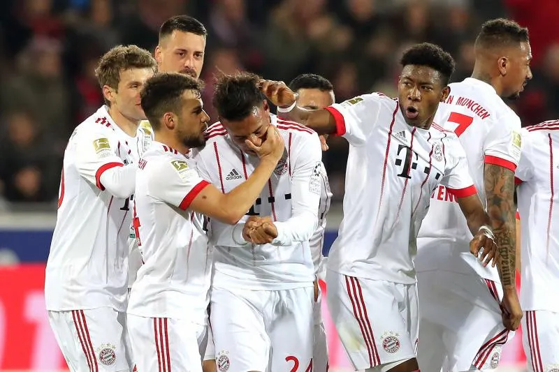 Le Bayern en promenade de santé à Fribourg