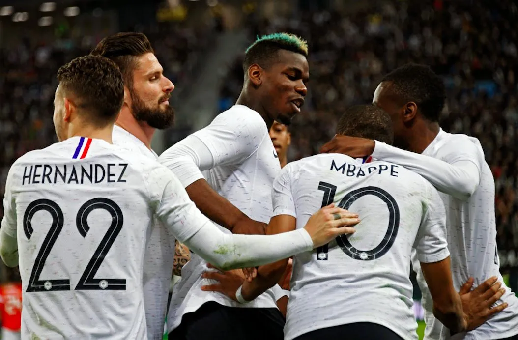 La France gagne deux places au classement FIFA