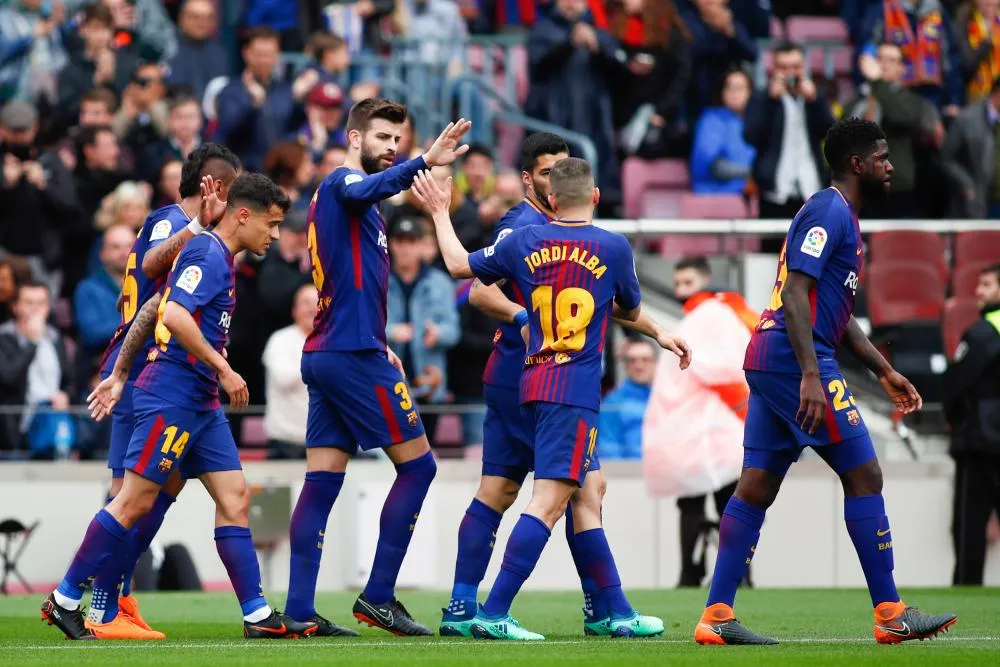 Un Barça record s&rsquo;impose contre Valence