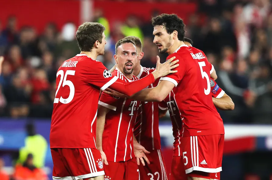 Les cinq hommes du titre du Bayern