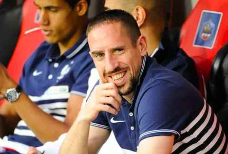 Ribéry ironise sur la place vacante de suppléant